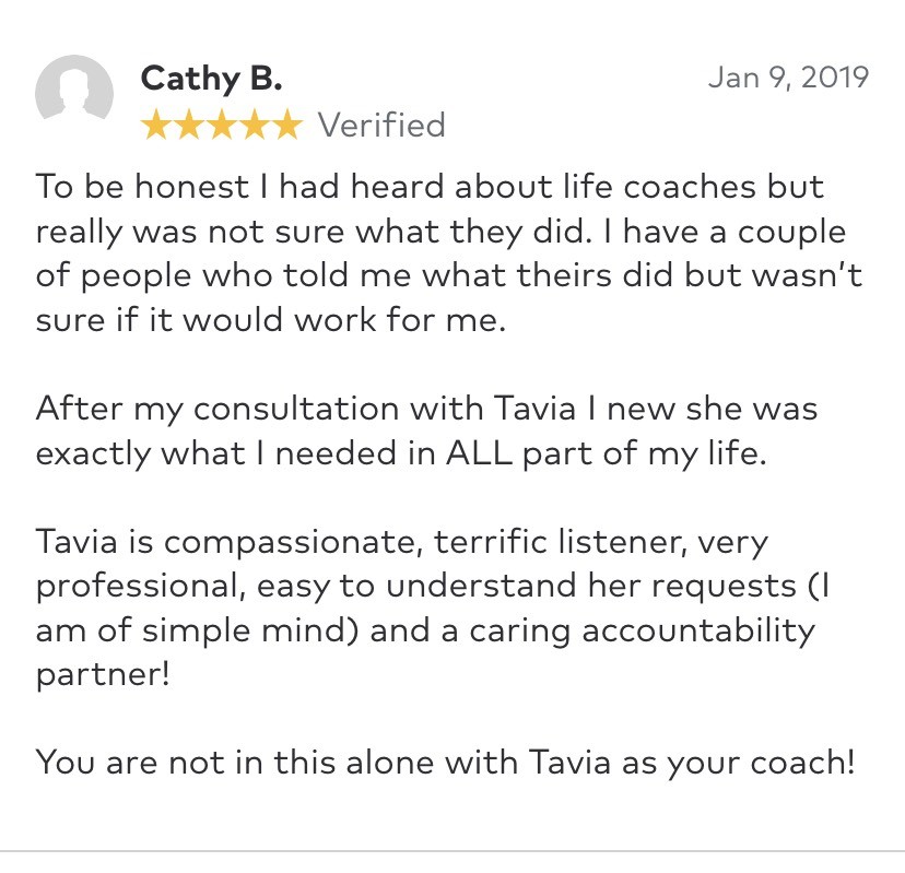 Coach Testimonial